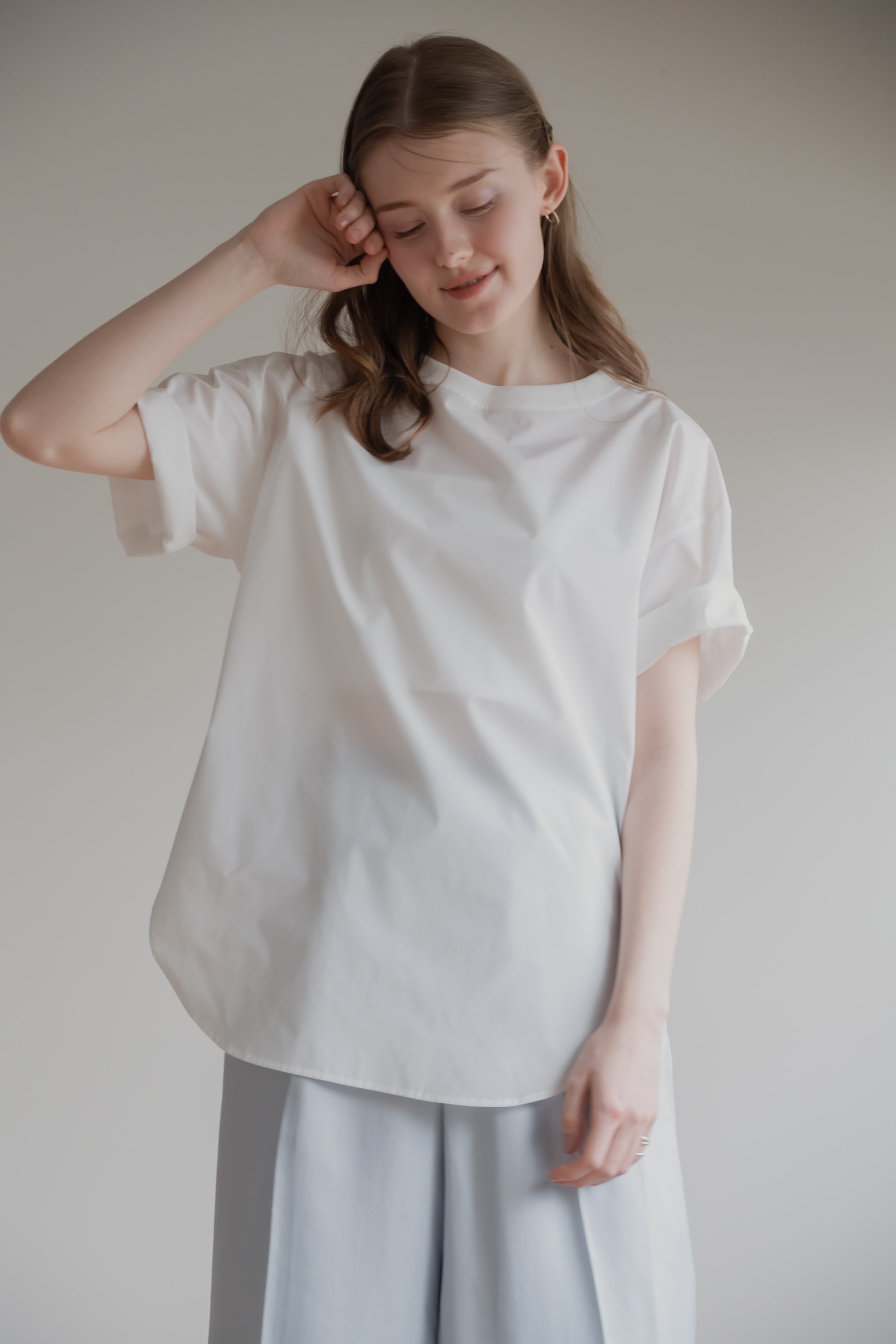 long blouse tee【在庫調整】3〜7日営業日 | pois