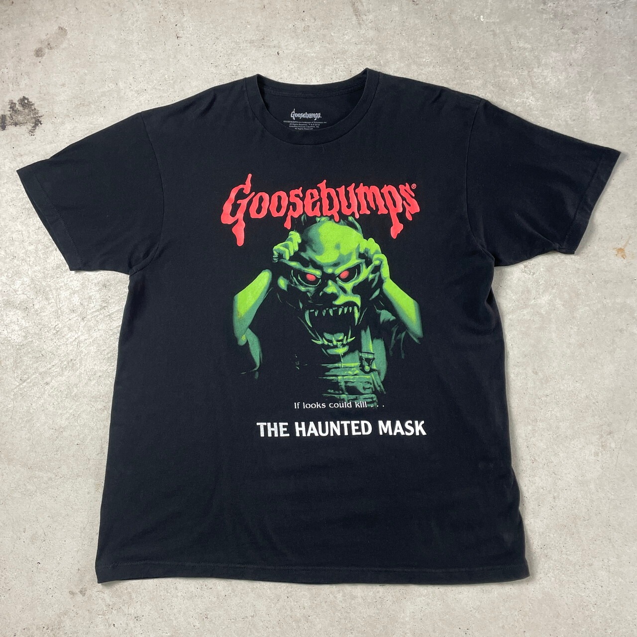 GOOSEBUMPS THE HAUNTED MASK グースバンプス ホラー小説 プリントT 