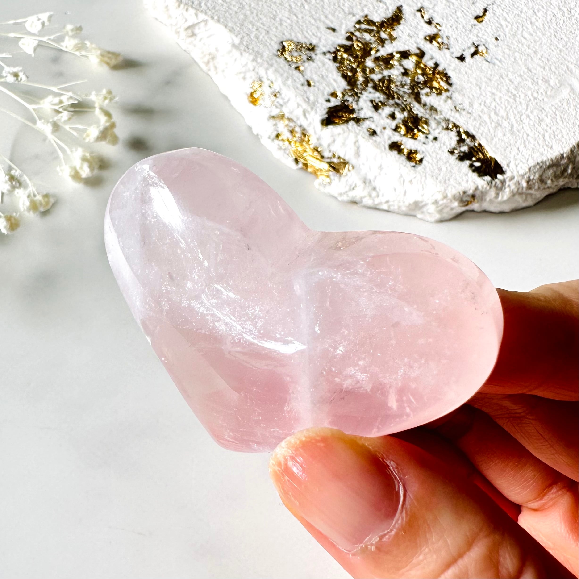 マジカルワンド　ブラックルチル　ローズクォーツ　ハート　大　天然石 ルチルクォーツ 指輪 ブラックルチル (12号) t343-1141 : 誠安天然石