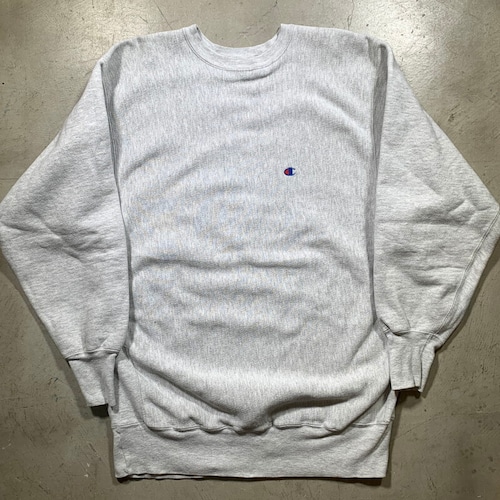 90's Champion チャンピオン リバースウィーブ スウェット 目玉 グレー グッドコンディション ビッグサイズ XXX-LARGE!! USA製 希少 ヴィンテージ BA-1628 RM2047H