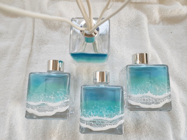 143.オーシャンレジンアート アロマディフューザー大