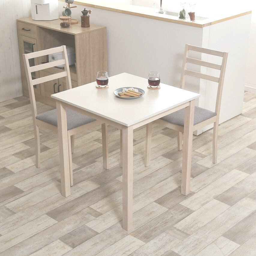 【新品・送料無料】【3点セット】courage 幅70cmテーブル+チェア2脚 3点セット】courage 幅70cmテーブル+チェア2脚 ダイニング セット 3点