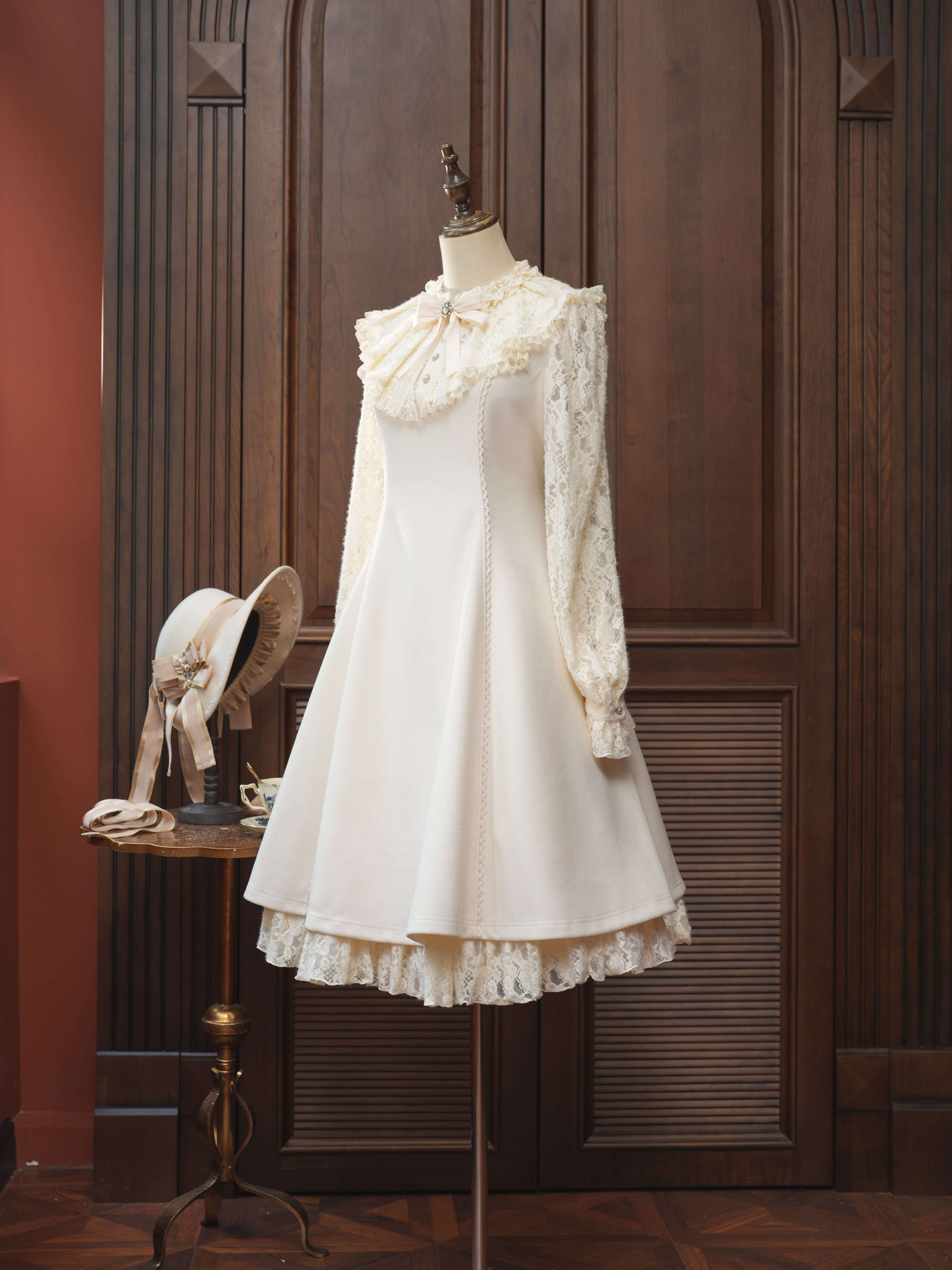 ベル・ラ・ドンナ ラッフルレースリボンワンピース | HoshibakoWorks