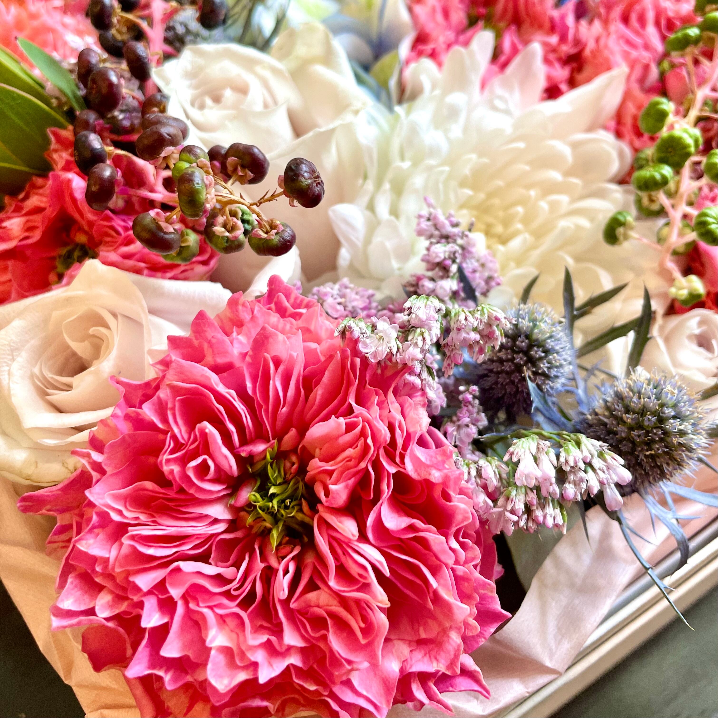 幸せの玉手箱 バースデーフラワーボックス | Noir Arts en