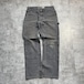 20s グレー ダブルニー Carhartt カーハート パンツ 34×34