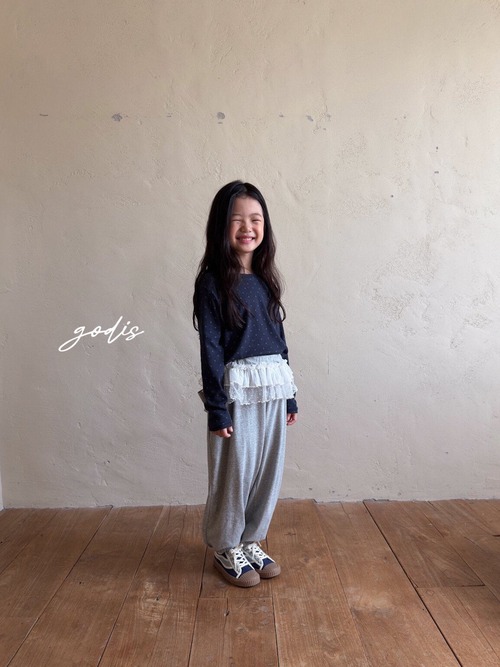 GODIS［取寄］(lace skirt) mellang pants 26autumn