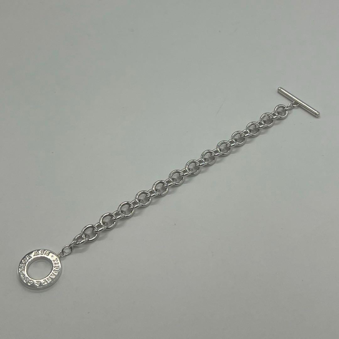 ティファニー TIFFANY ドーナツリンク トグル ブレスレット Ag925