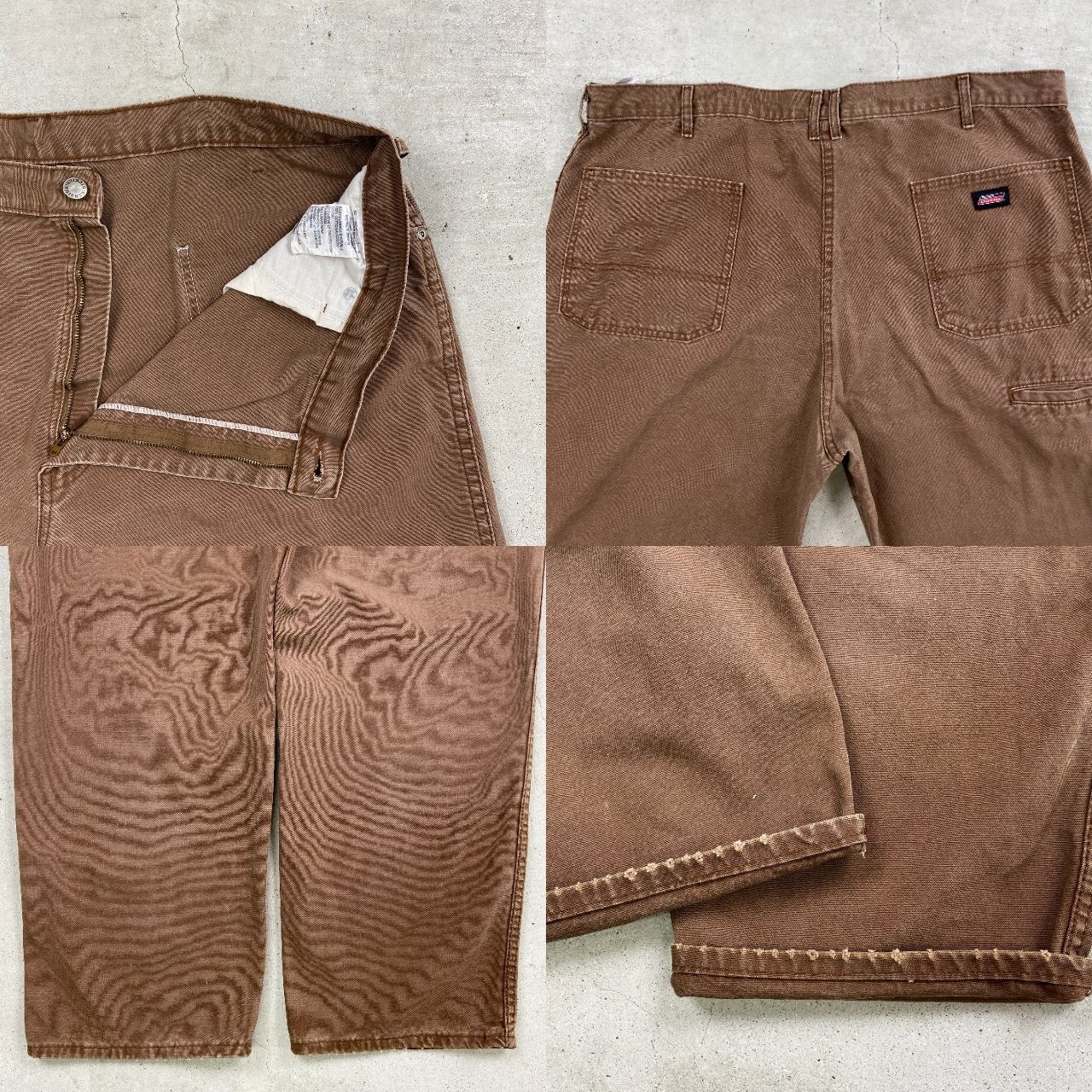 Dickies ディッキーズ ダック地 ワークパンツ ペインターパンツ ビッグ 