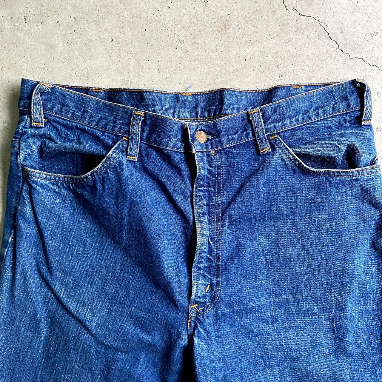 70年代 ビンテージ オレンジタブ スモールe Levi's リーバイス 646 ...