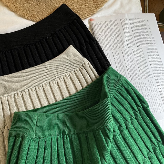 【送料無料】4色 スカート レディース ニット素材 ニットスカート 伸縮性 アンクル丈 ミディアム丈 上品 エレガント キュート 綺麗め 大人 おしゃれ お洒落 大人可愛い 大人女子 デート 絞り タイトスカート タイト イベント 可愛い かわいい 10代 20代 30代 女性用 女子会 普段使い こなれ感 買い物 旅行 韓国 韓国系 ファッション コーデ スタイル インスタ映え モテ カジュアル シンプル カフェ 存在感 主役級 お出かけ ぬけ感  ホテル レストラン 秋 冬 オルチャン db4280