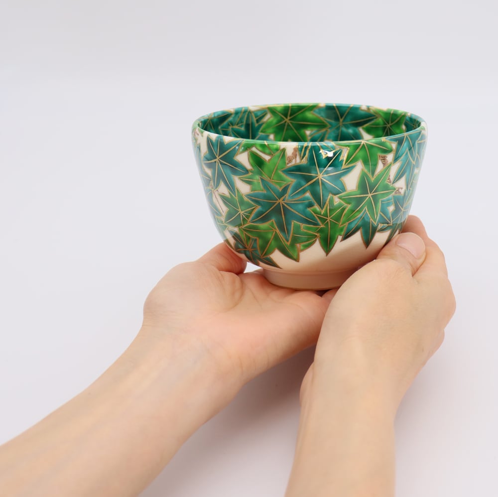 究極の美◼️蔵からダイヤモンドの様に美しくカットされた抹茶茶碗が出