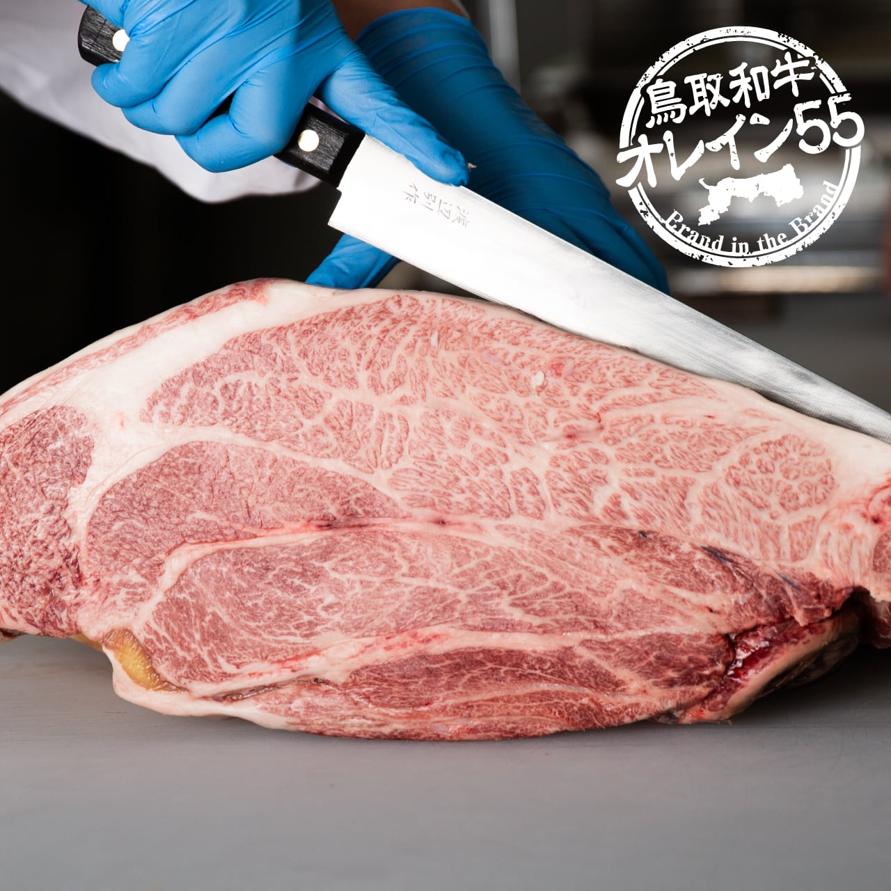 鳥取和牛 オレイン55 肩ロースブロック 2kg | 【公式】肉匠はなふさ