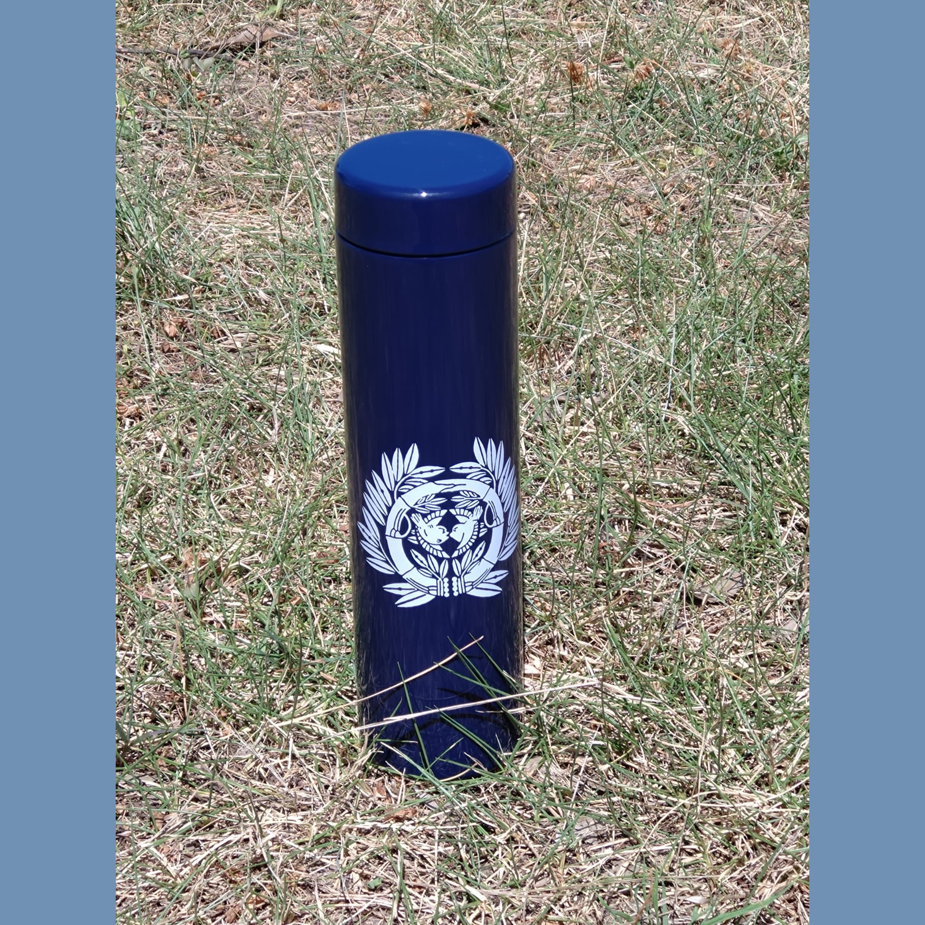 【伊達家家紋】ステンレスサーモドリンクボトル　530ml/ ネイビー