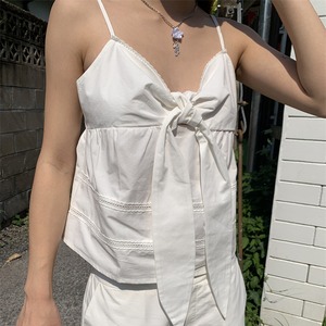 Bow Tie Camisole 　1color　A0283