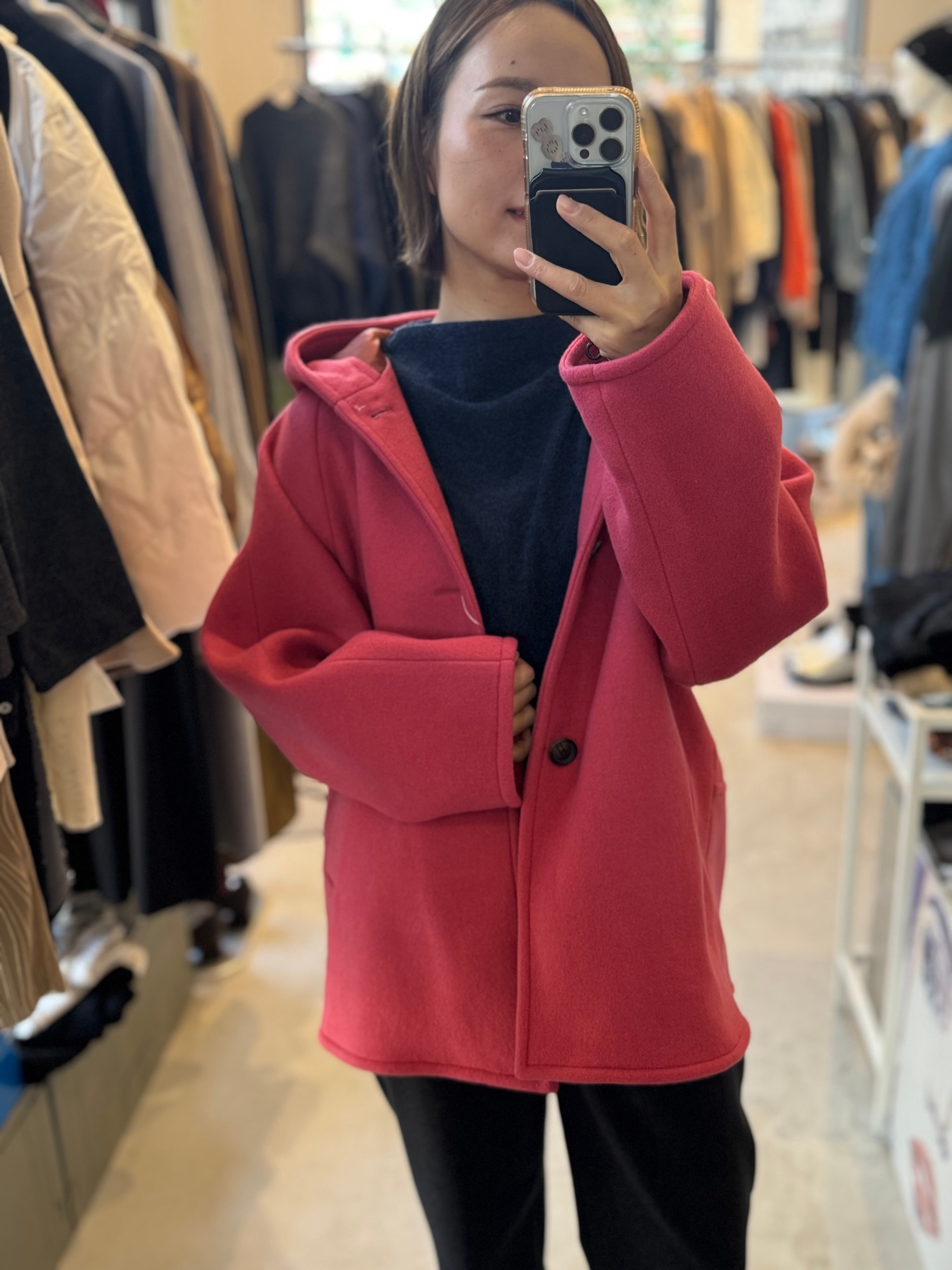 【LEMELANGE】フード付きウールコート　8553903