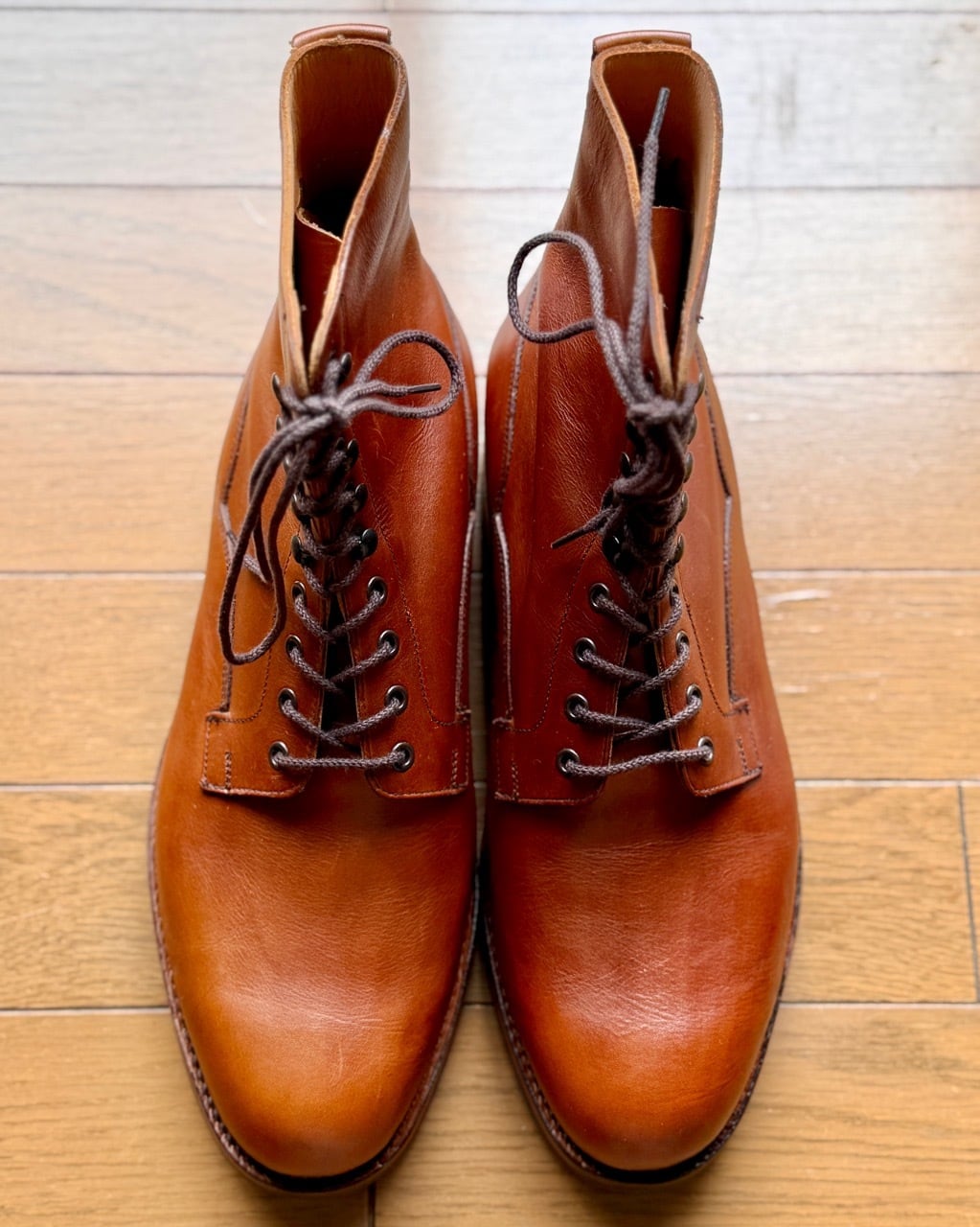 NOS(新古品) 英国製 Polo Ralph Lauren by Crockett & Jones ホワイト