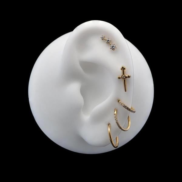 Limerencia 純チタ ピアス 用チタン ピアス 金属アレルギー対応