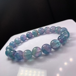 f66幻想的な色合い♪フローライトブレスレット