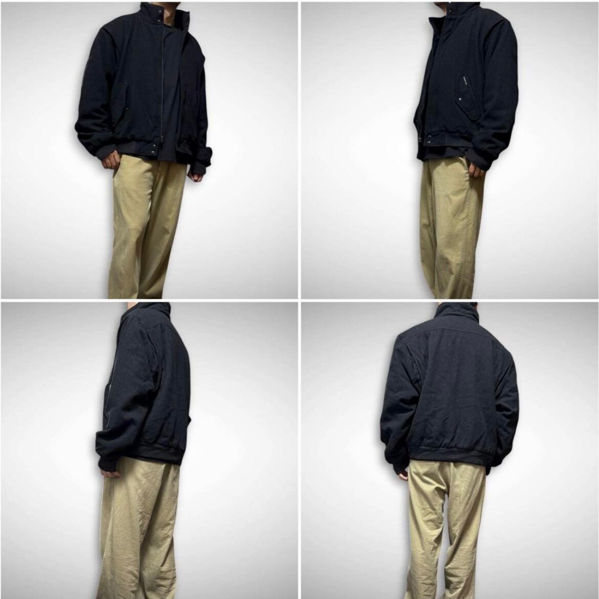 members only wool bomber jacket メンバーズオンリー ボンバー