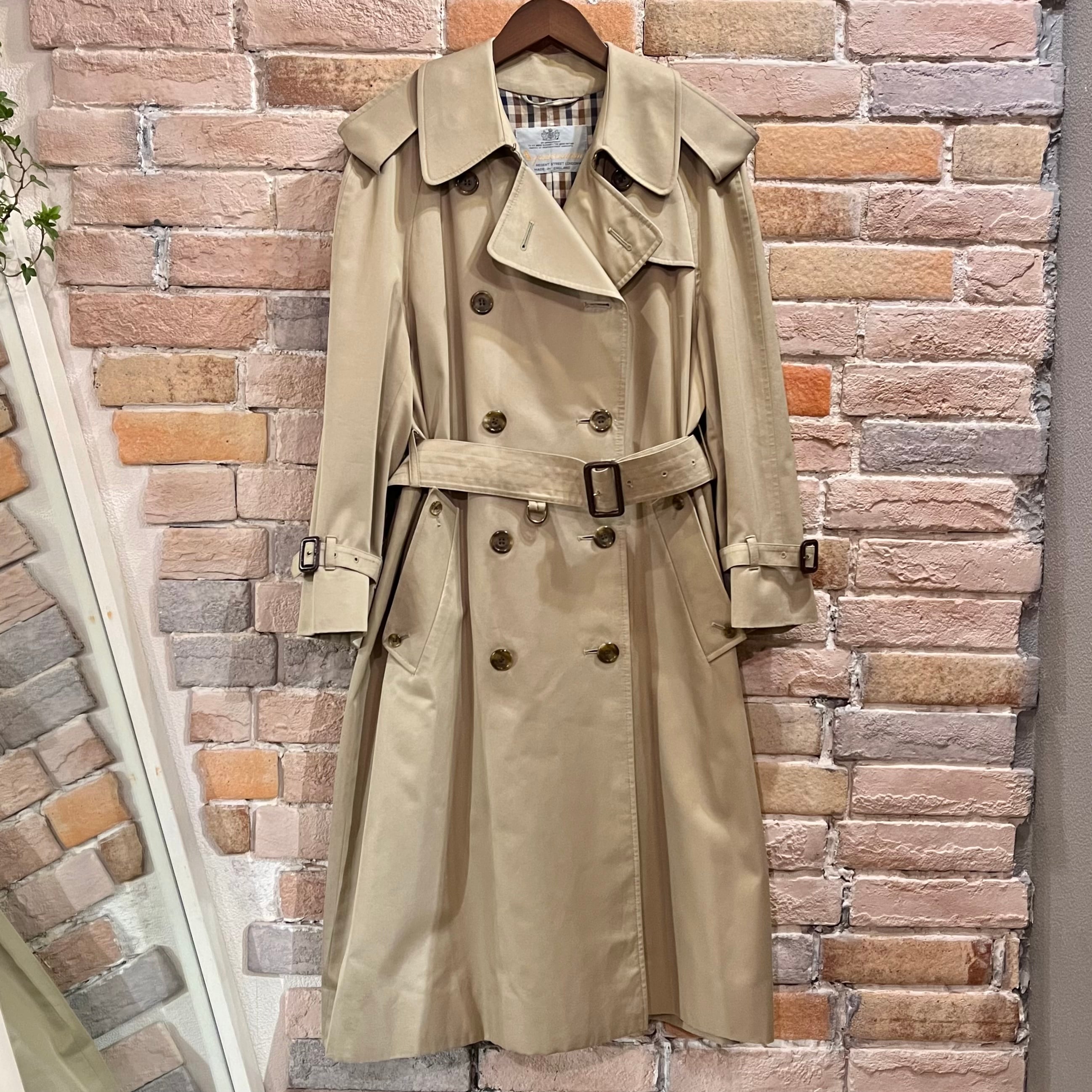 old england lady's trench coat size S オールドイングランド 