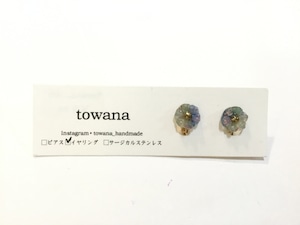 towana 小花のイヤリング