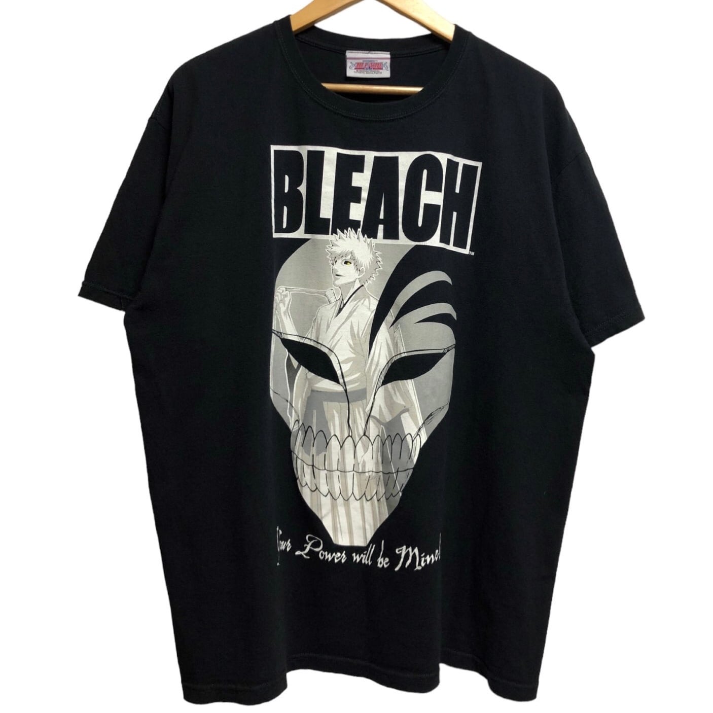 00s 白一護 BLEACH ブリーチ 黒崎一護 アニメ XL ホロウ化 Tシャツ 