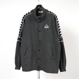 Kappa Snap Button Sweat M Track Jacket カッパ スウェット生地 トラックジャケット