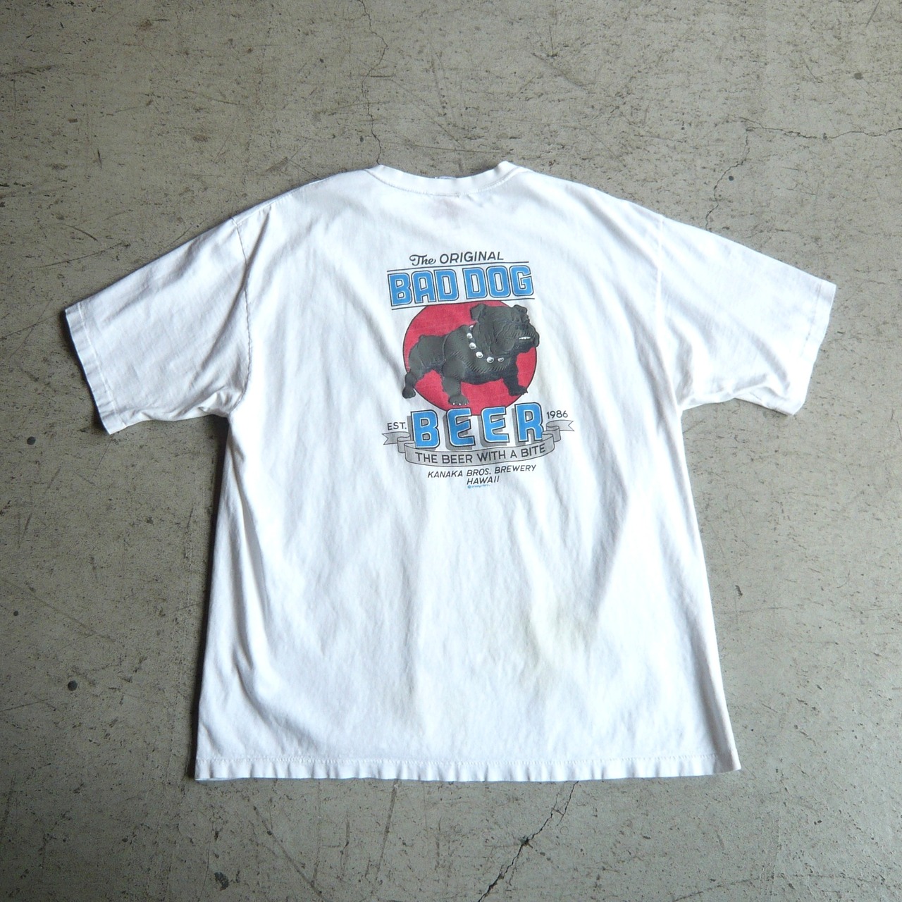 90s BAD DOG BEER Tシャツ ハワイ、ビールメーカー