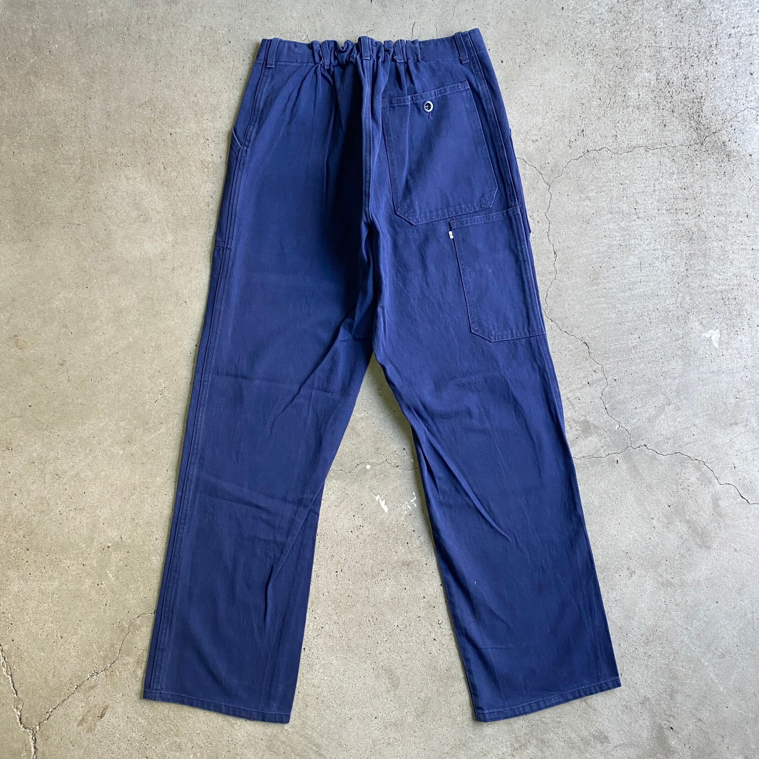 コットンツイル フレンチワークパンツ ユーロワーク メンズW31〜36相当