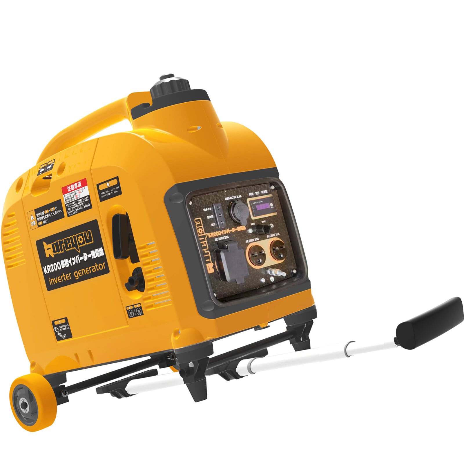1 / 8 発電機インバーター オープン型 定格出力4.0kVA ガソリン 1 / 8 発電機インバーター オープン型 定格出力4.0kVA ガソリン
