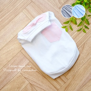 (E)ネクタイリボン付きタンクトップ