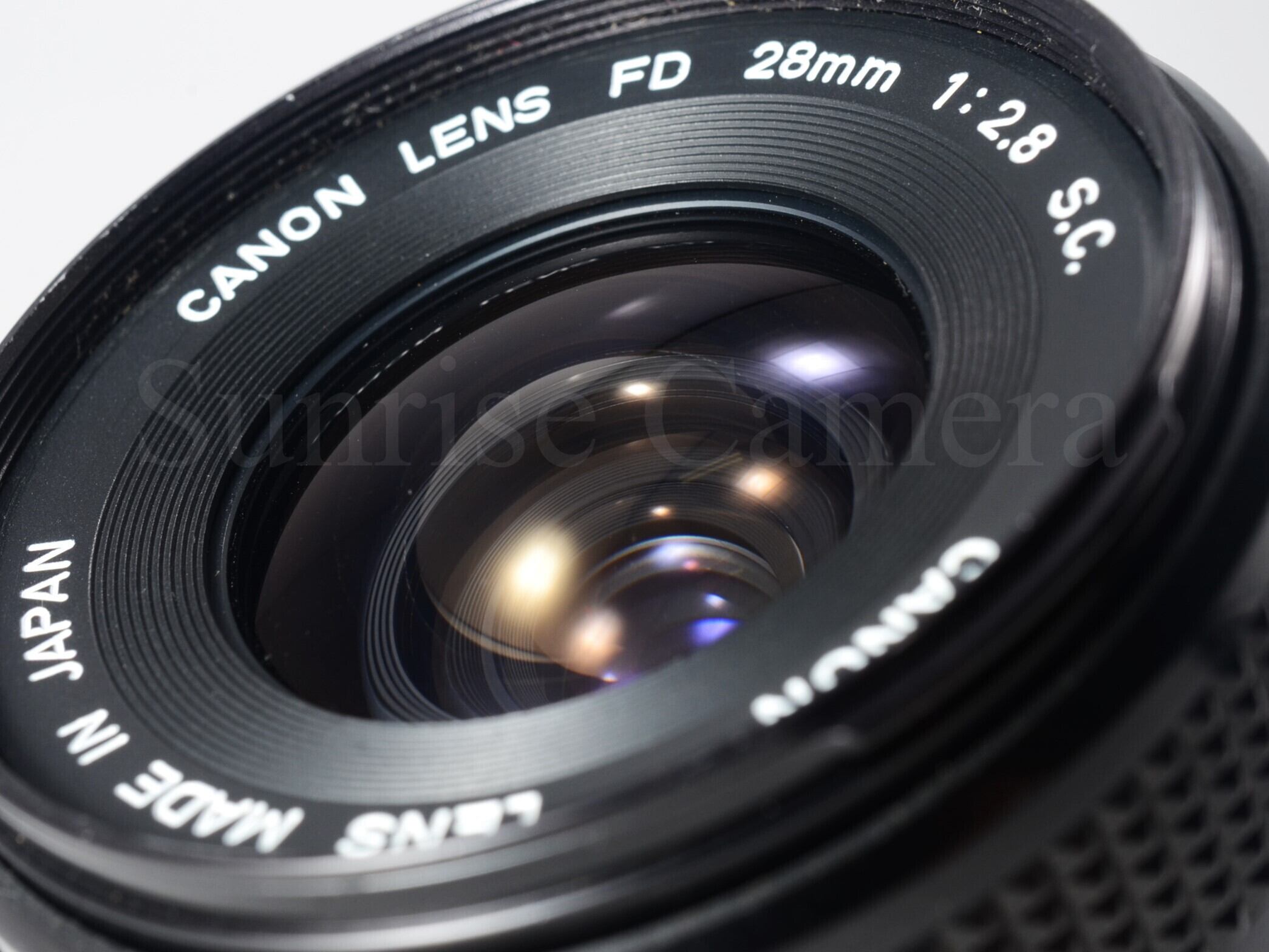 Canon FD 28mm F2.8 S.C. キヤノン (60527) | サンライズカメラ