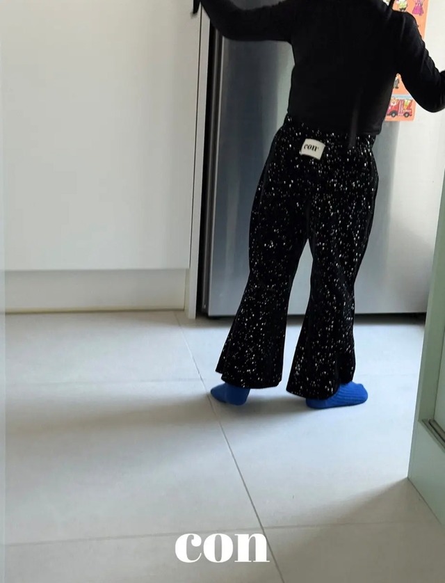 【即納】black hole pants