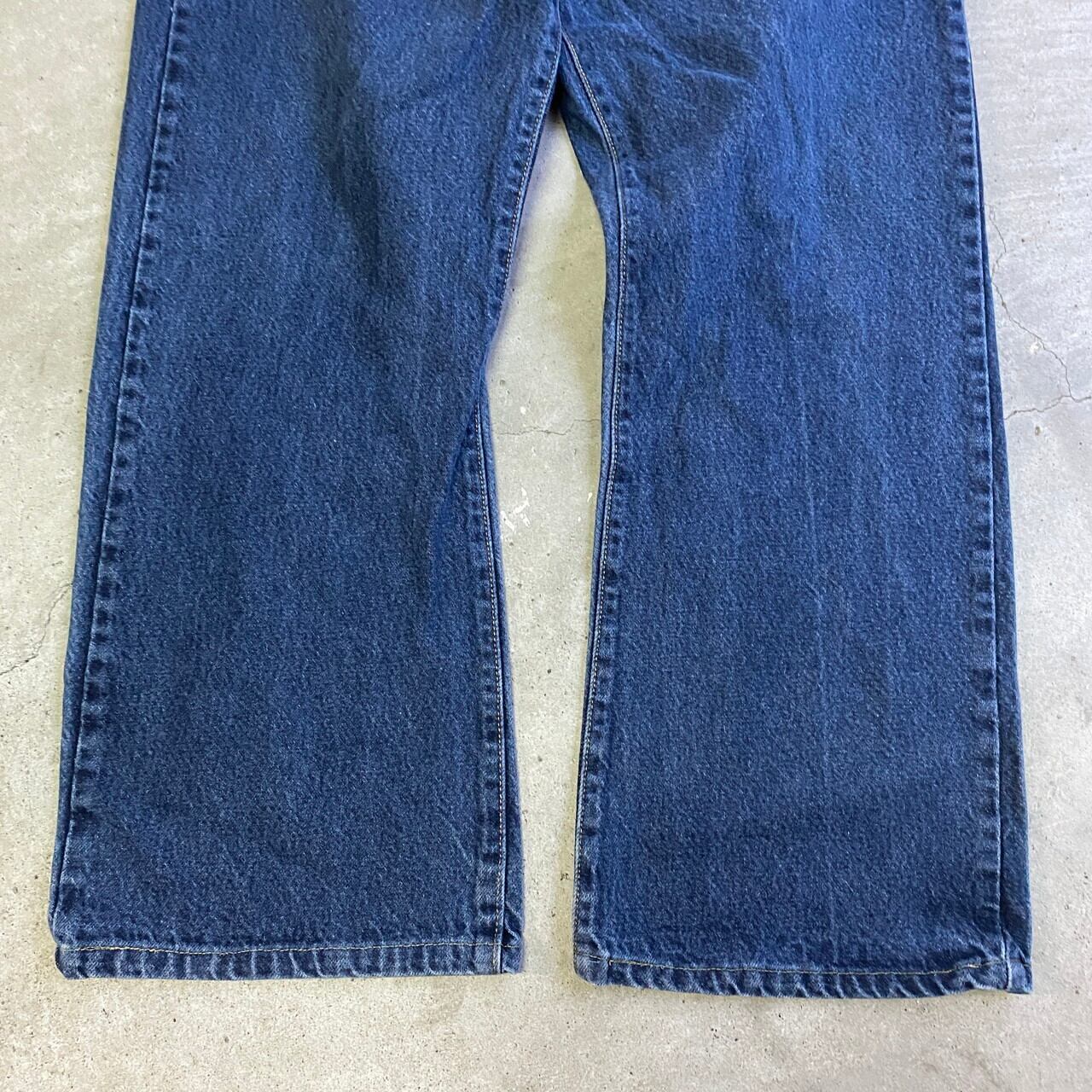 【USA製】80s リーバイス517 フレアデニムパンツ　濃紺 ビッグサイズ Levi's リーバイス 517 フレアパンツ デニムパンツ