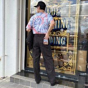 ツイタチ【TUITACI】INLAY DENIM TROUSER “Morenci” (Black)