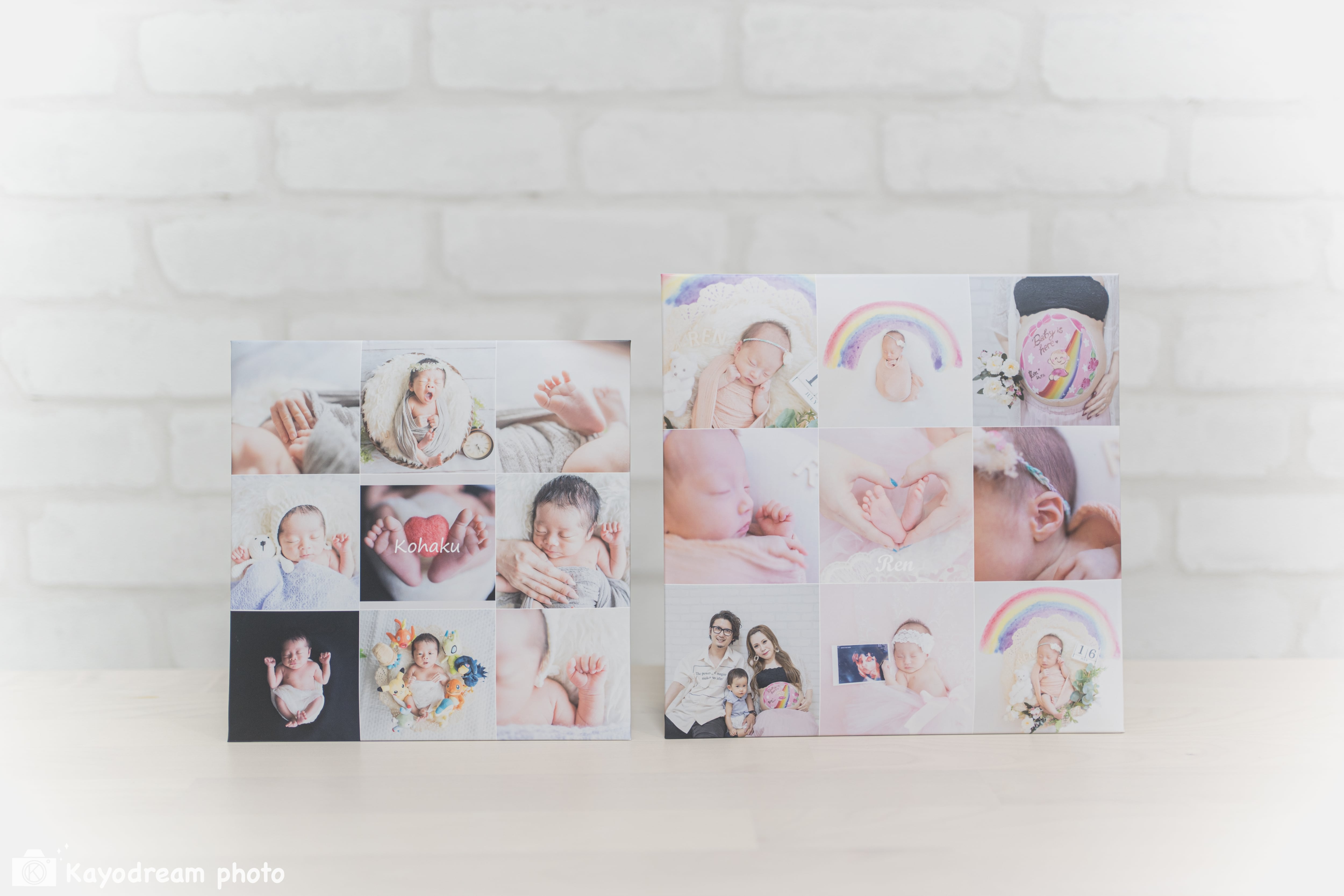 B5】9コマぷっくりフォトパネル | Little Magic by Photo Studio Magic