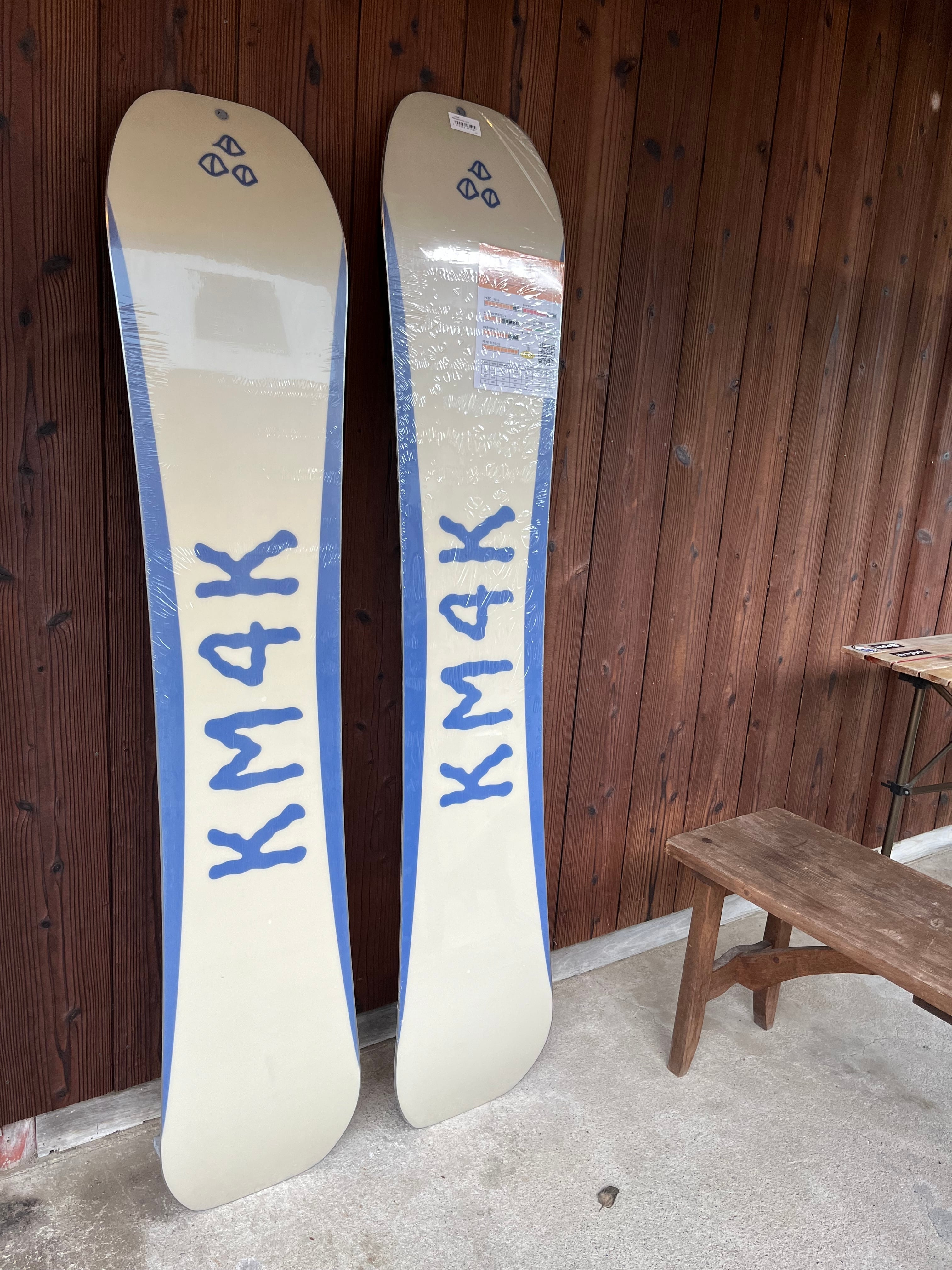 スノーボード km4kパラダイススティック2 152センチ ロームSDS - ボード