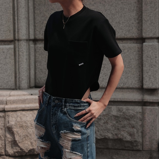 DRY LOOSE BODYSUITS / BLK