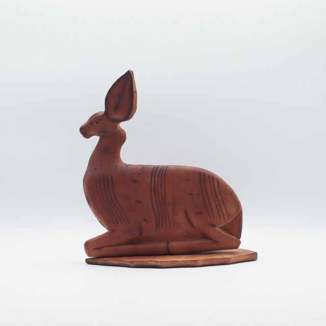 WOOD "GERENUK" OBJECT