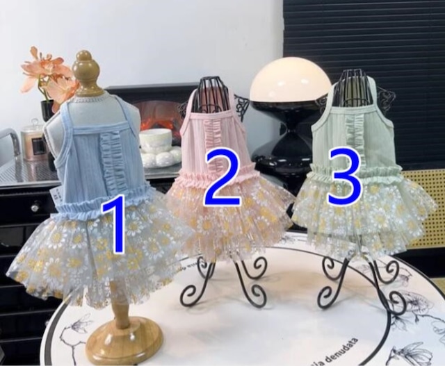 バレリーナみたいなワンピース