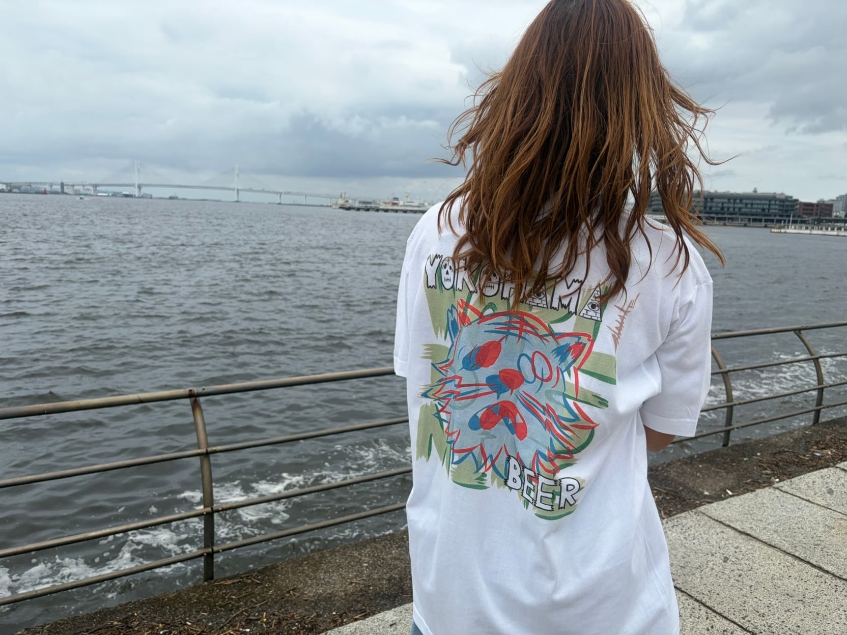 Street Art コラボレーション③【HATAKE】Tシャツ | 横浜ビール グッズ