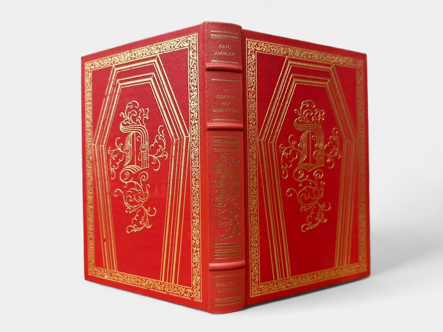 【SL300】【THE FRANKLIN LIBRARY】A Coffin for Dimitrios(1990)/Eric Ambler