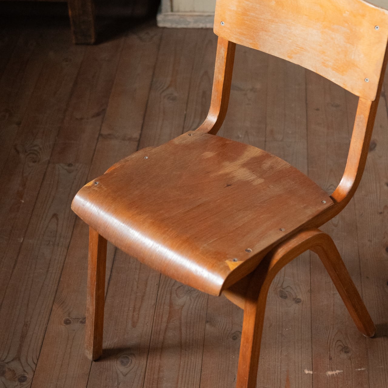 Stacking School Chair / スタッキングスクールチェア 【D