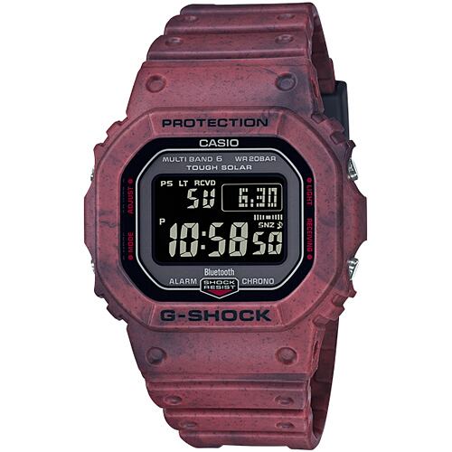 特価☆カシオ G-SHOCK GW-B5600SL-4JF ソーラー電波 レッド デジタル