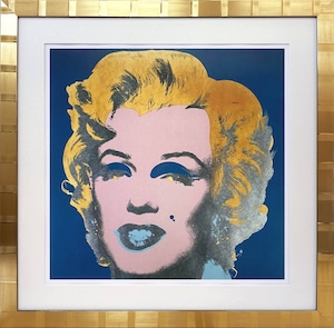 アンディ・ウォーホル「マリリン・モンロー(ピーコック)1967」展示用フック付大型サイズジークレ ポップアート 絵画 Andy Warhol