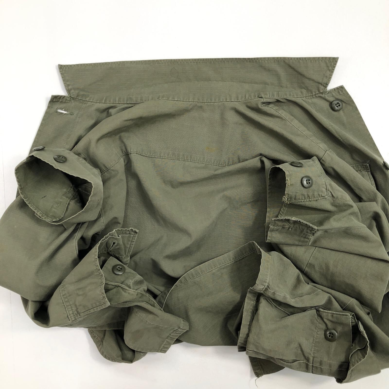 70年代 U.S.ARMY COMBAT TROPICAL RIP-STOP 4th jungle fatigue jacket
