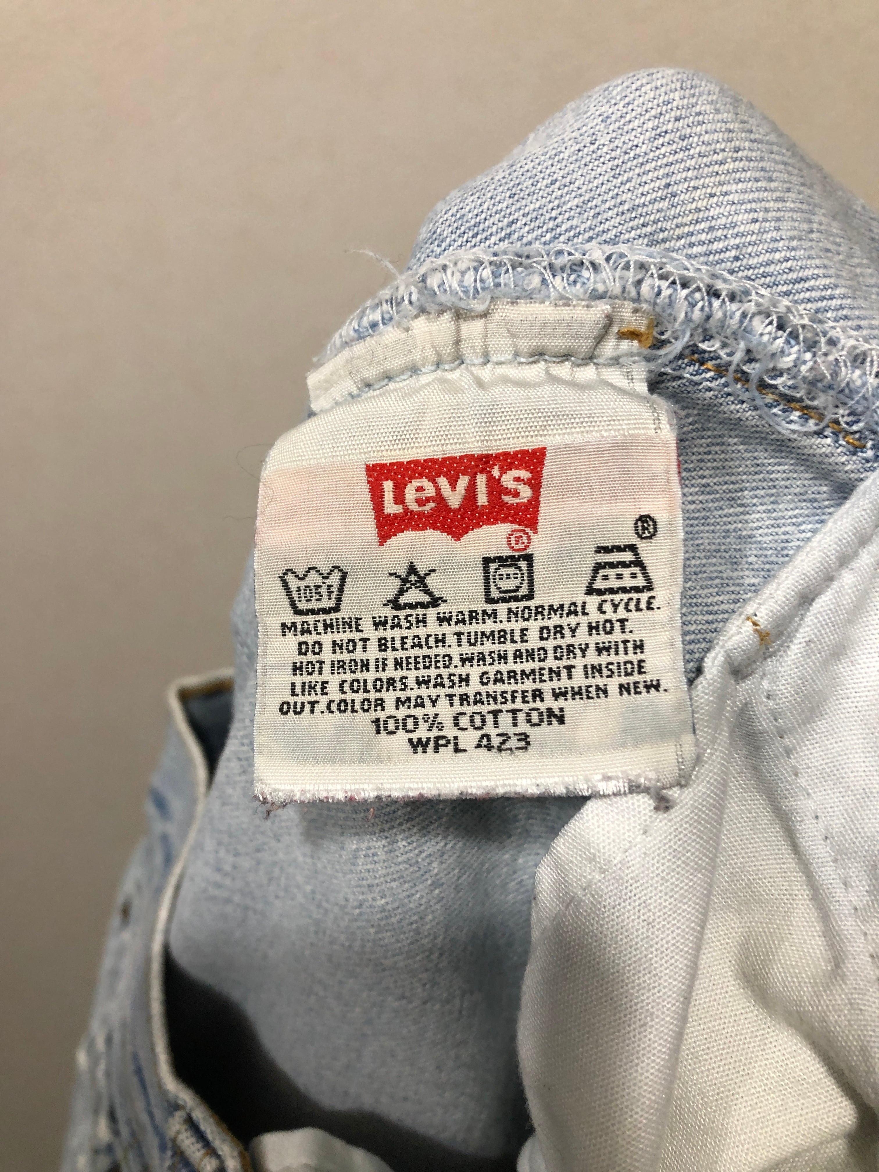 014071 LEVI'S 501 0134 デニム 33 パンツ ボタンフライ 652