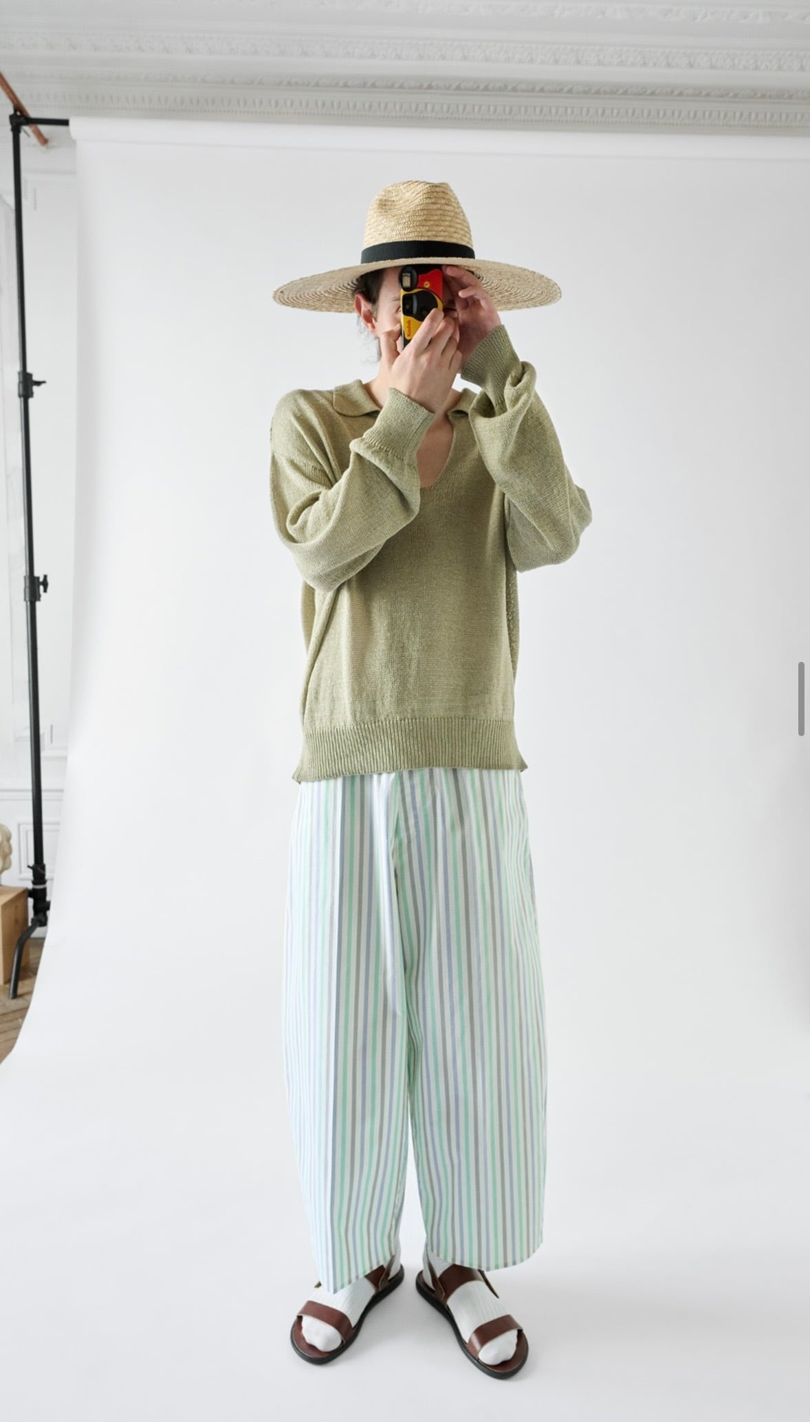 Cristaseya  [OVERSIZED PYJAMA PANTS]