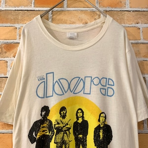 【TULTEX】 The Doors バンド ロック Tシャツ パキ綿 S アメリカ古着 音楽t