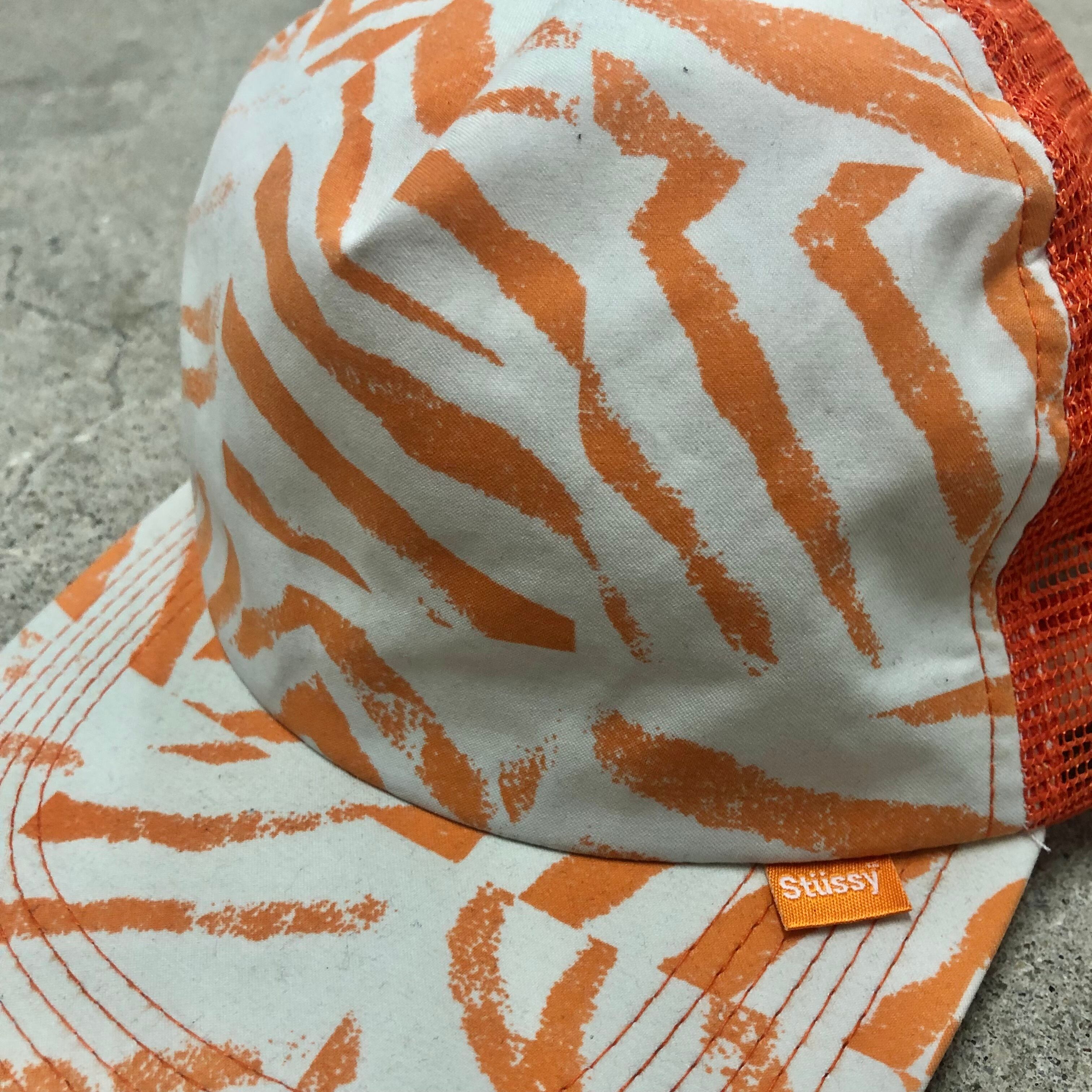 00s OLD STUSSY/Mesh cap/deadstock/Free/メッシュキャップ/タグ付き 